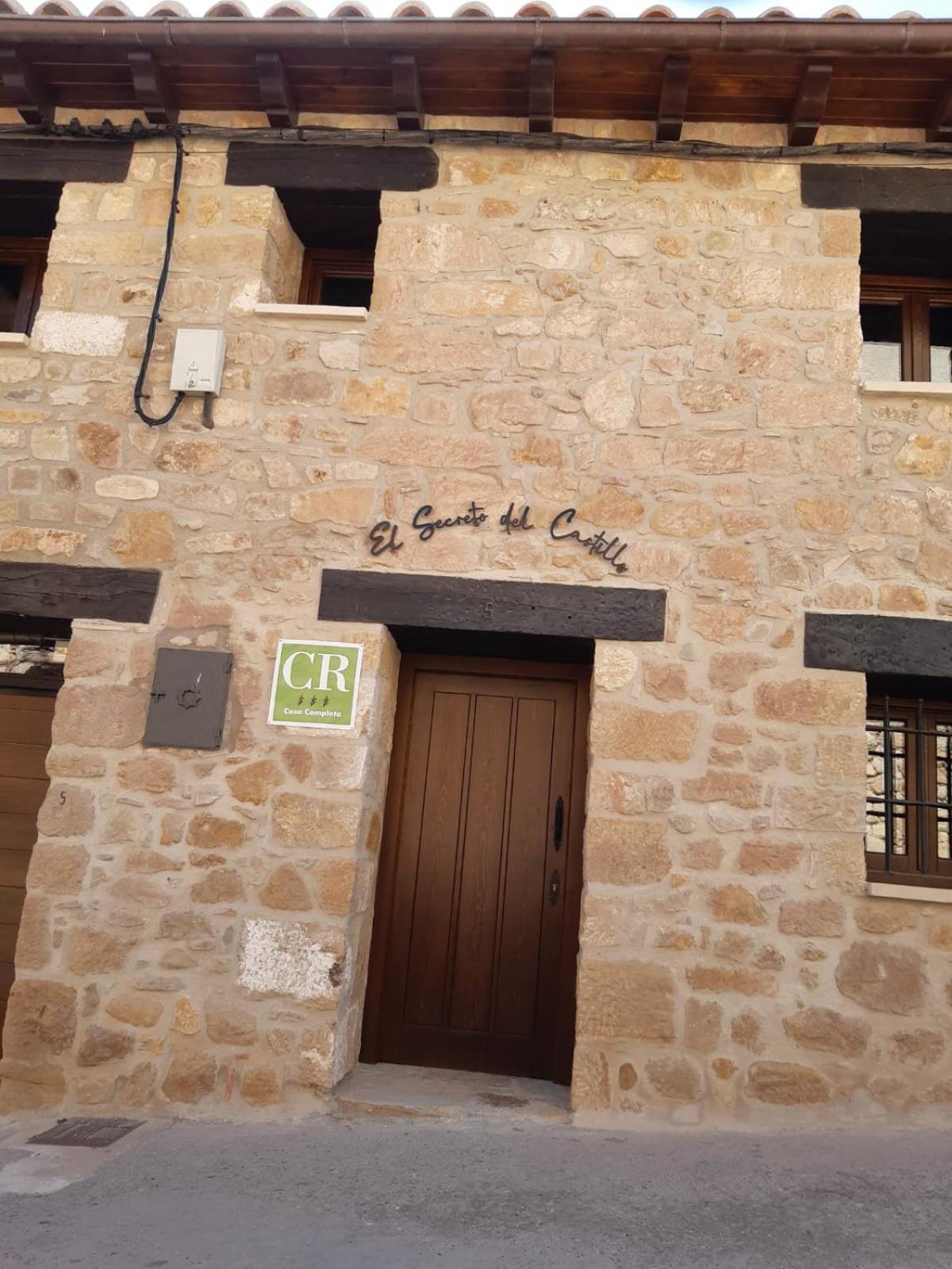 Casa Rural El Secreto Del Castillo Мора де Рубиелос Екстериор снимка